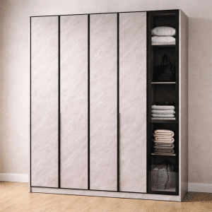 Royal III Modular 7FT 5 Doors Open Wardrobe