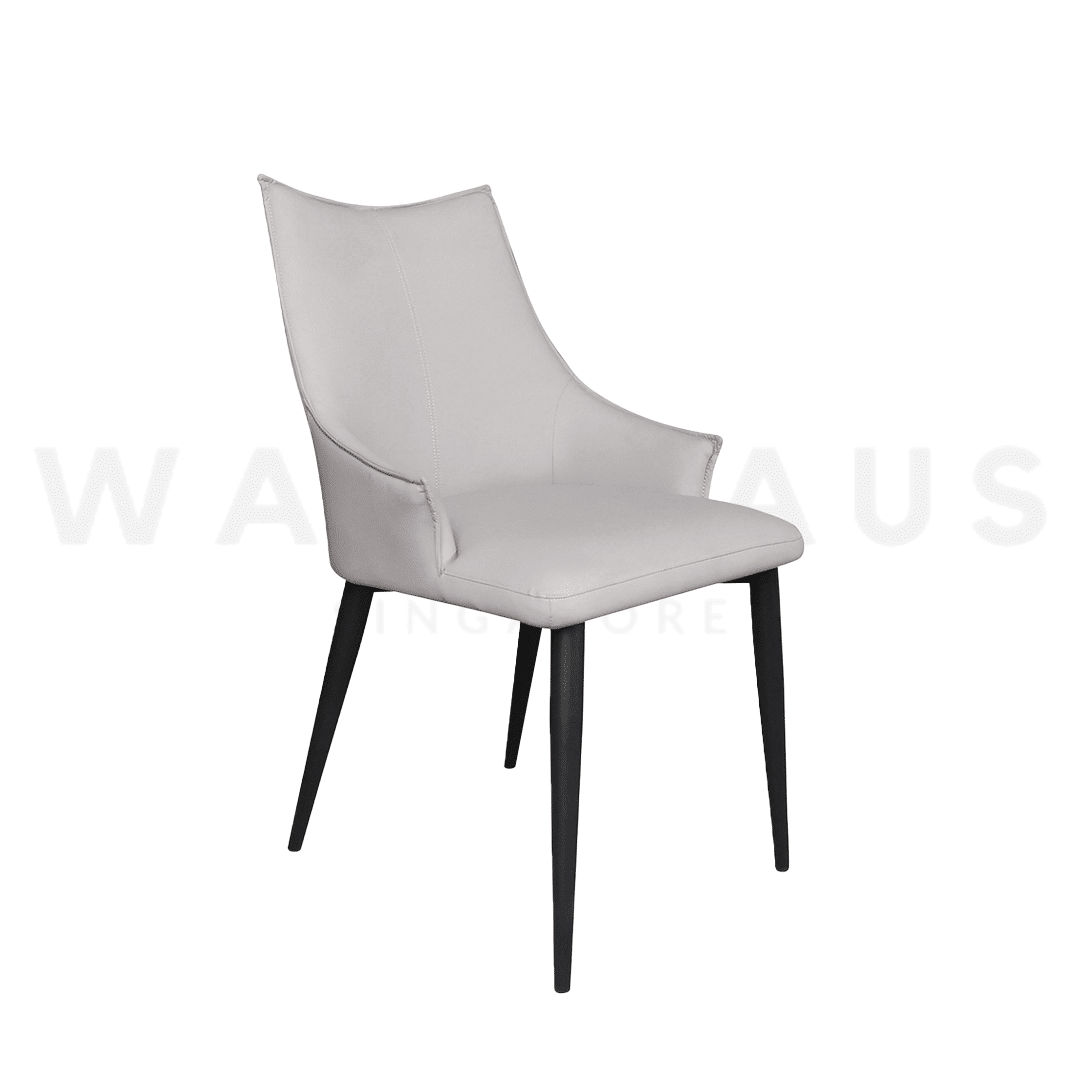 Ampher Dining Chair (Light Grey) - Image 2
