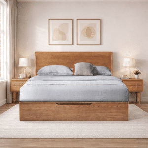 Majestic Queen/King Wooden Storage Bed Frame, Bed Frame, Storage Bed Frame, Storage Bed Frame Wood
