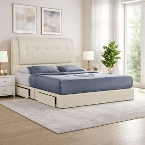 Glacia Bed Frame With Drawers