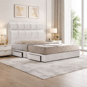 Poppy Bed Frame With Drawers