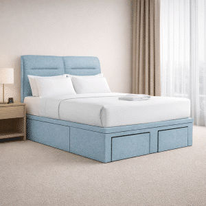 Yuna Hydraulic Storage Bed Frame With Drawer