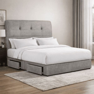Barcelona Bed Frame With Drawers