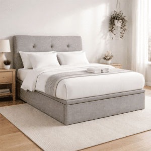 Barcelona Hydraulic Storage Bed Frame