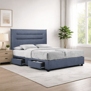 Helle Bed Frame With Drawers