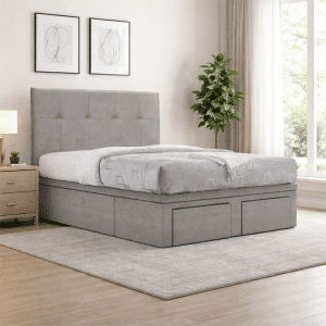 Belerin Hydraulic Storage Bed Frame With Drawer