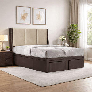 Houston Hydraulic Storage Bed Frame With Drawer