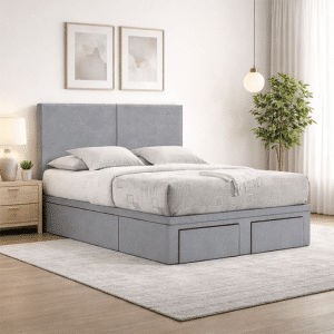 Pinnacle Hydraulic Storage Bed Frame With Drawer
