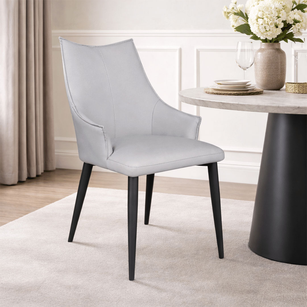 Ampher Dining Chair (Light Grey)