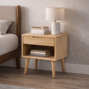 Acacia Bedside Table