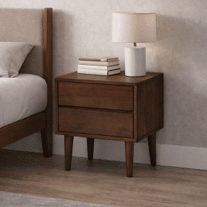 Kyoto Bedside Table (Walnut)