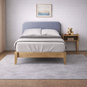 Glamoura Single/Super Single Wooden Bed Frame