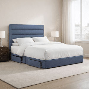 Junius Bed Frame With Drawers