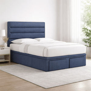 Junius Hydraulic Storage Bed Frame With Drawer