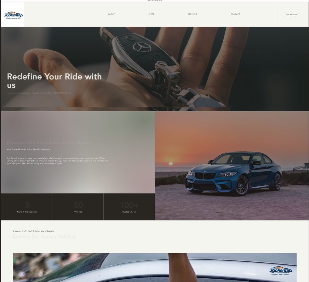 JgoRental Website