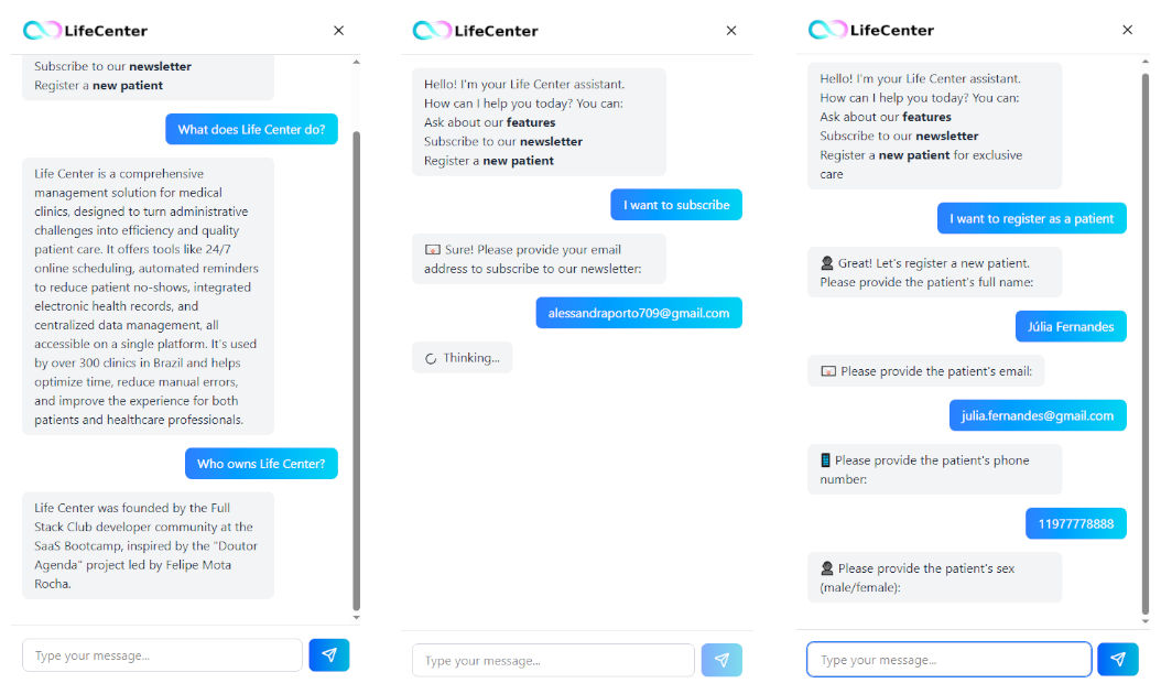 AI-Healthbot Assistant - Screenshots