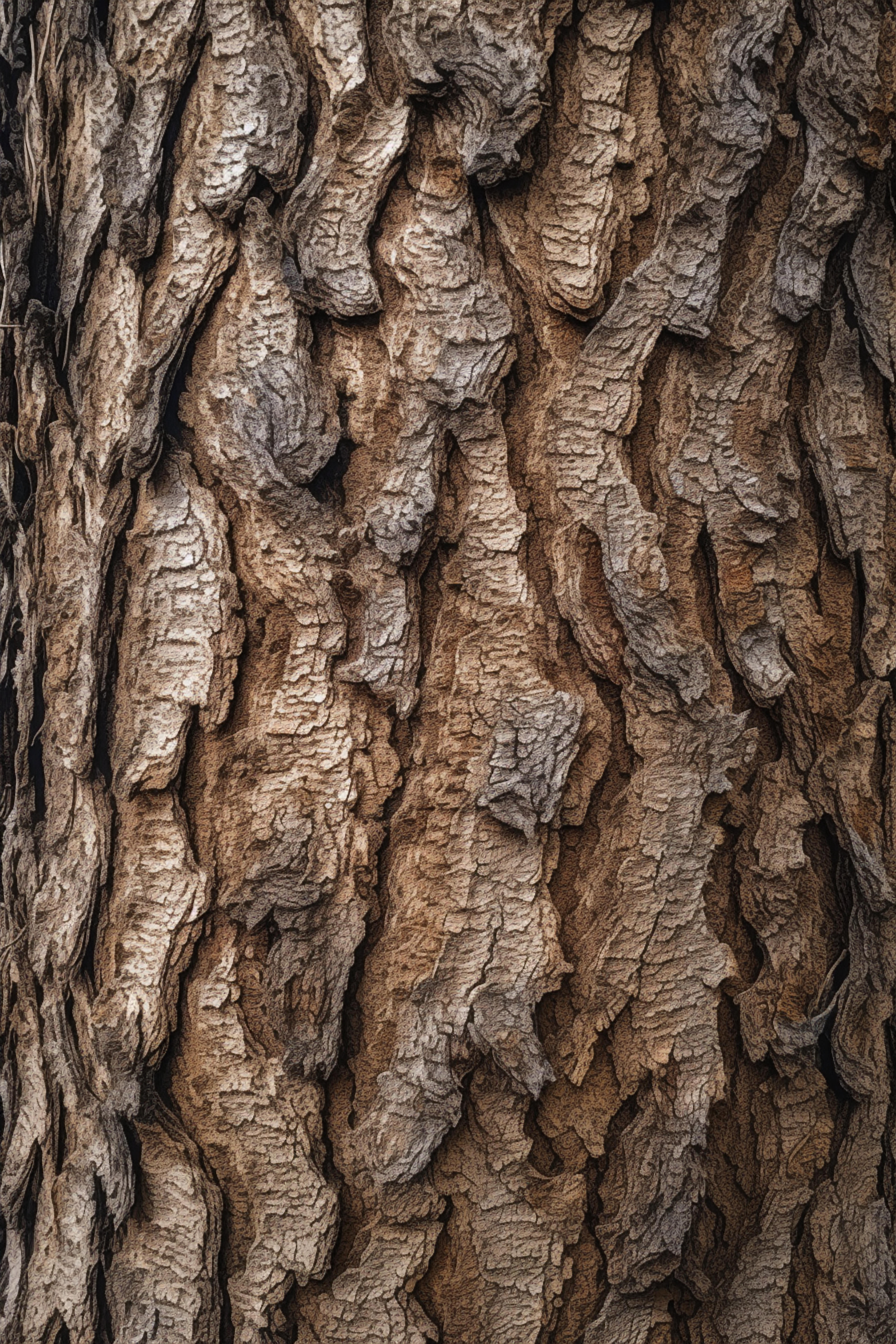 Close up of seamless birch bark texture on Craiyon