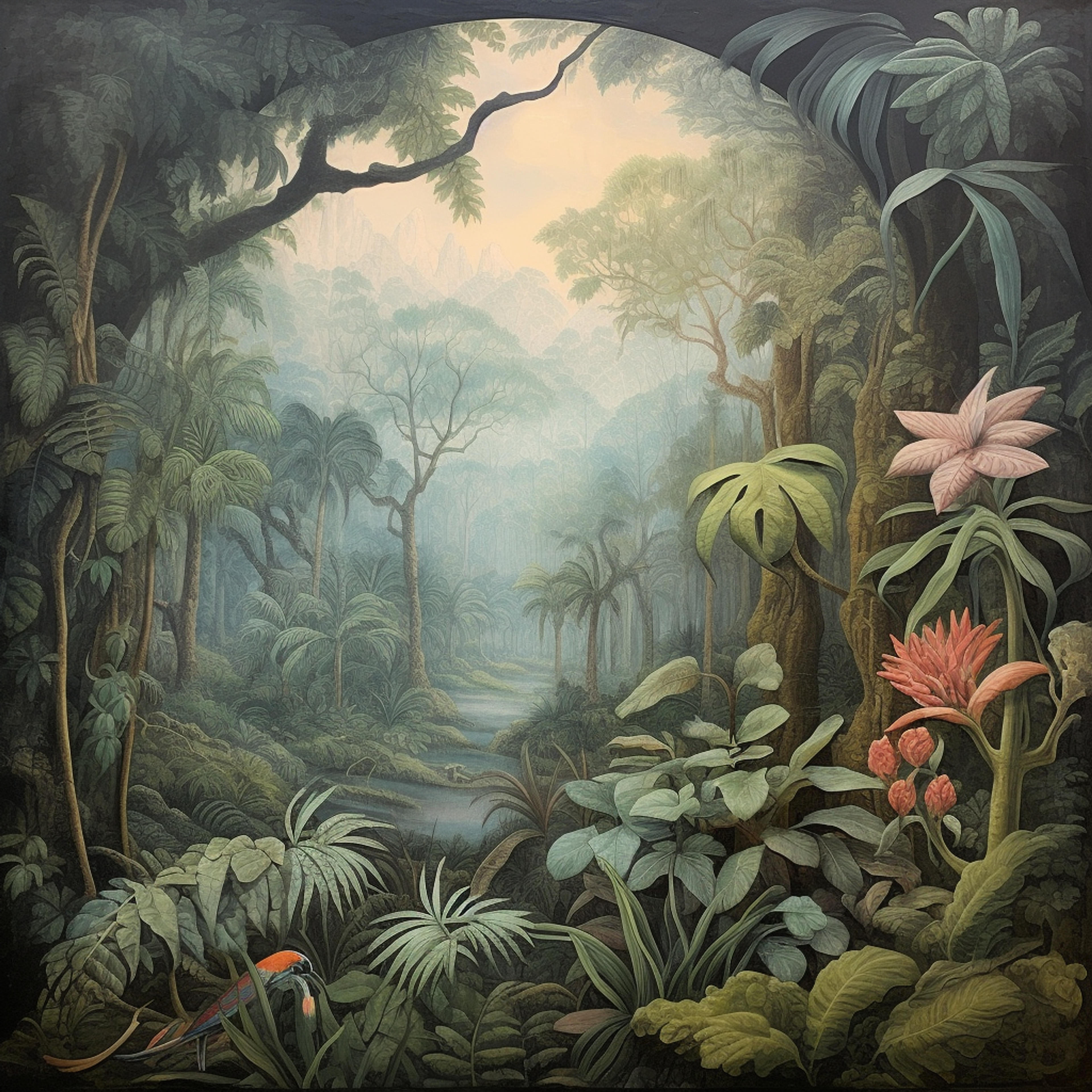 Jungle Trompe L'oeil