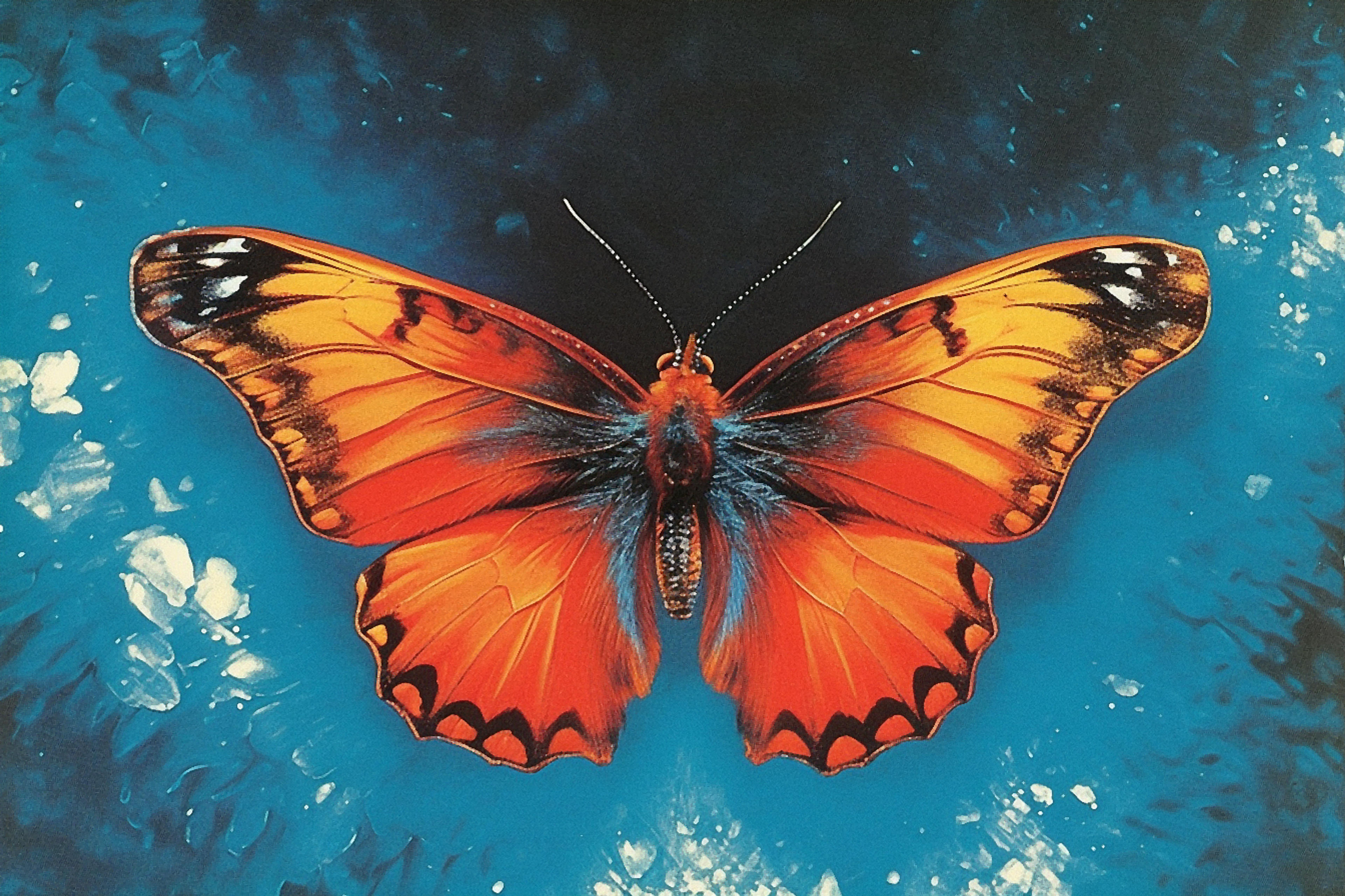 Butterfly, Pintura por Hanna Taranishyna