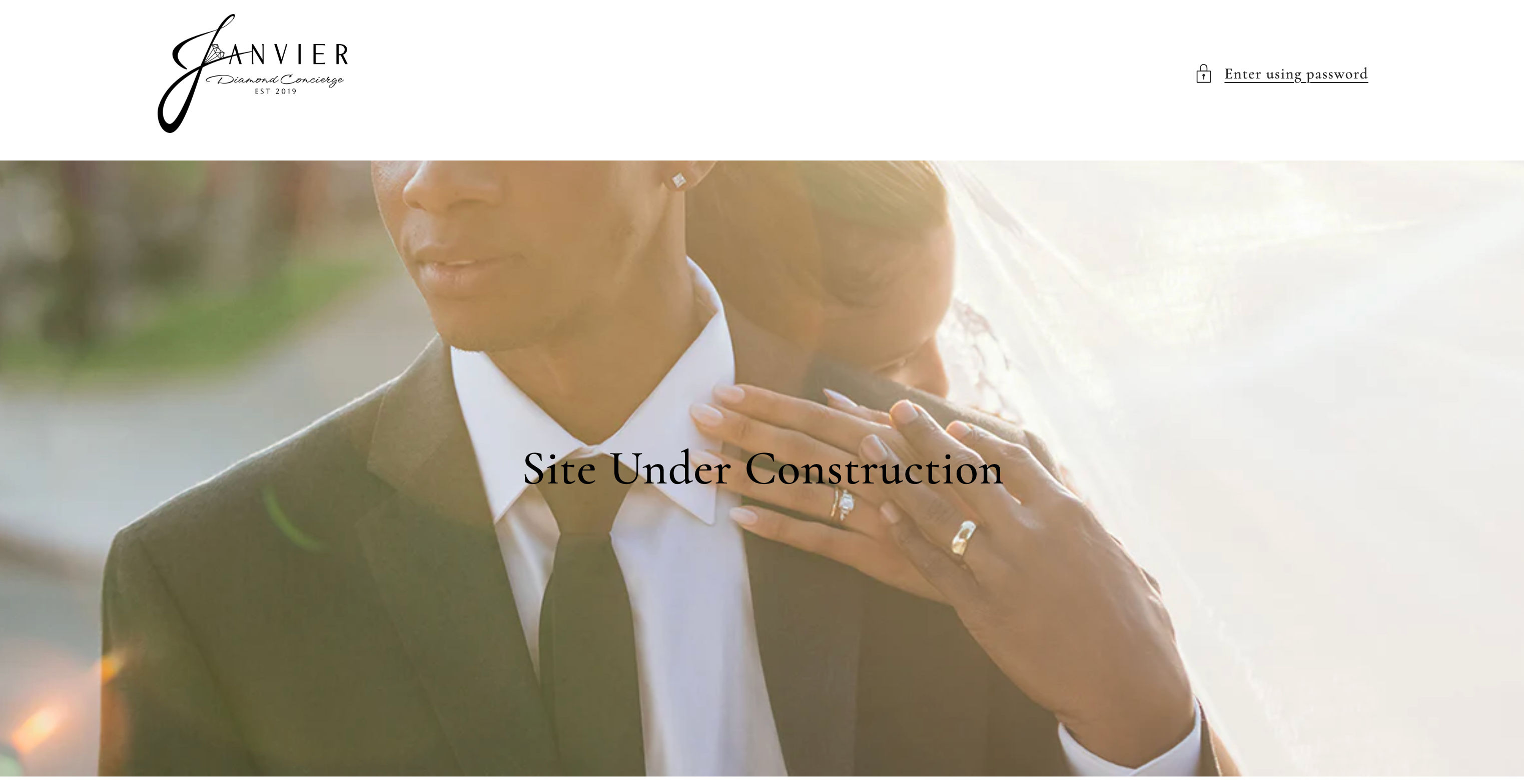 Luxury Jewelry E-commerce - Janvier LA project screenshot