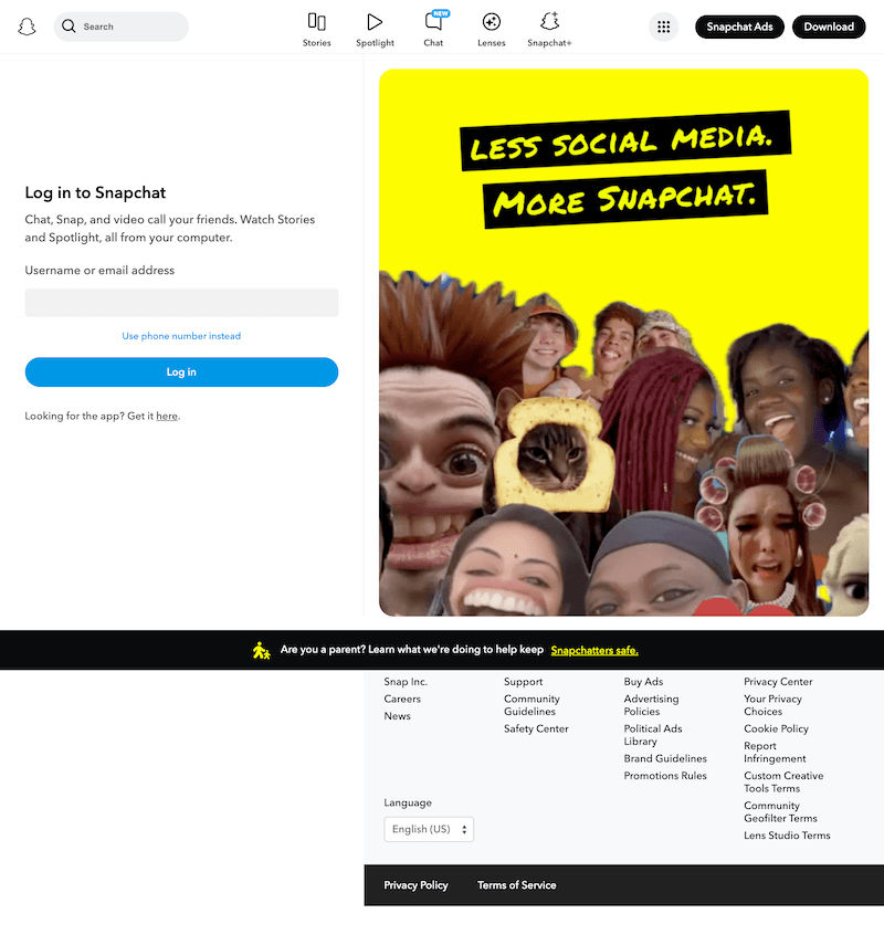 Snapchat × Fairfax Training Club Partnership - Snapchat × Fairfax Training project screenshot