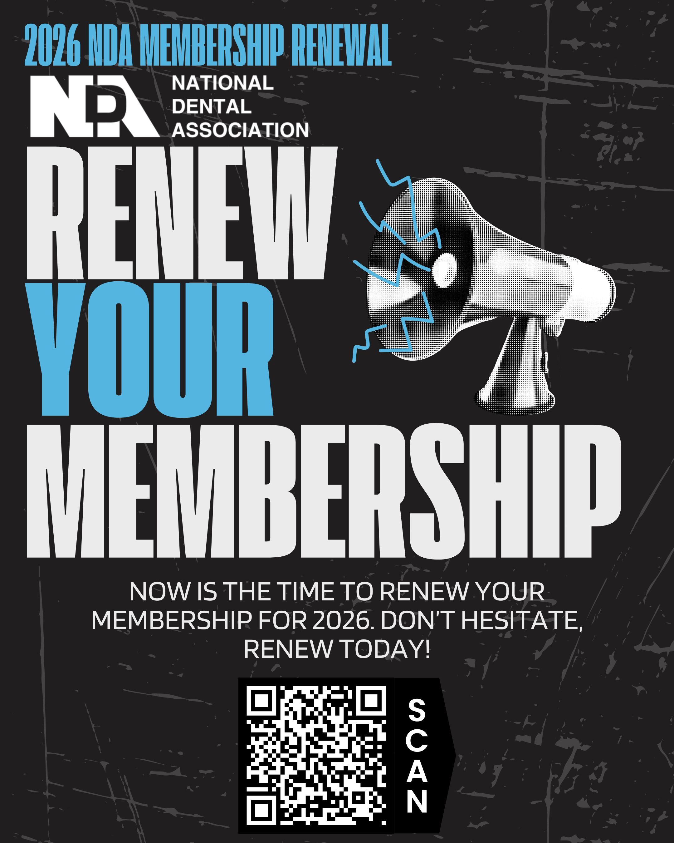 NDA 2025-2026 Membership Drive Campaign Graphics