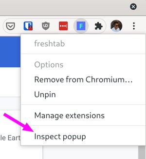 How to remove the You should install the extension! PopUp