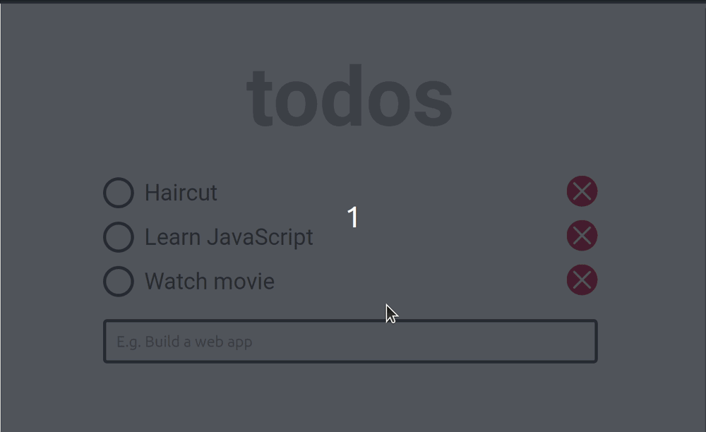 Delete todo GIF