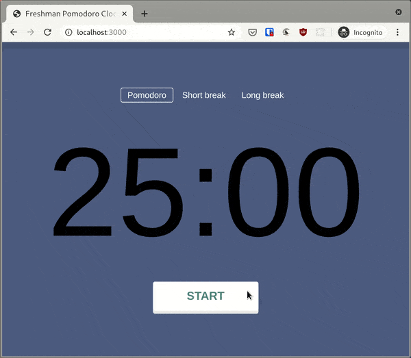 GIF of countdown timer