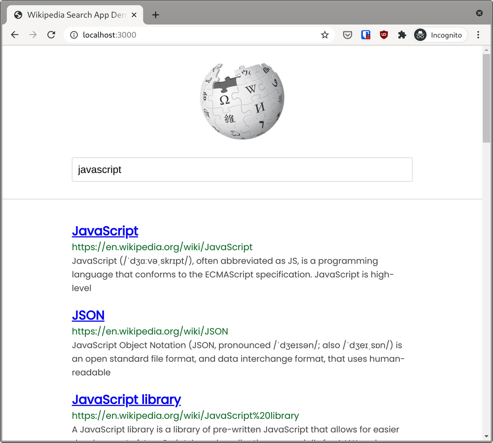 Wiki js.