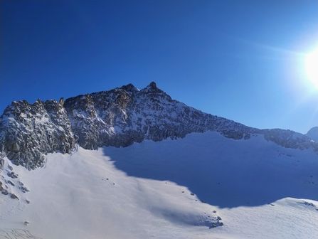 Cresta Croce vista dal rifugio