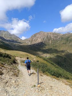 Ultimo tratto prima di rientrare al Rifugio Maddalene