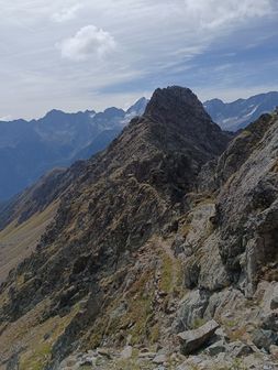 Cresta percorsa