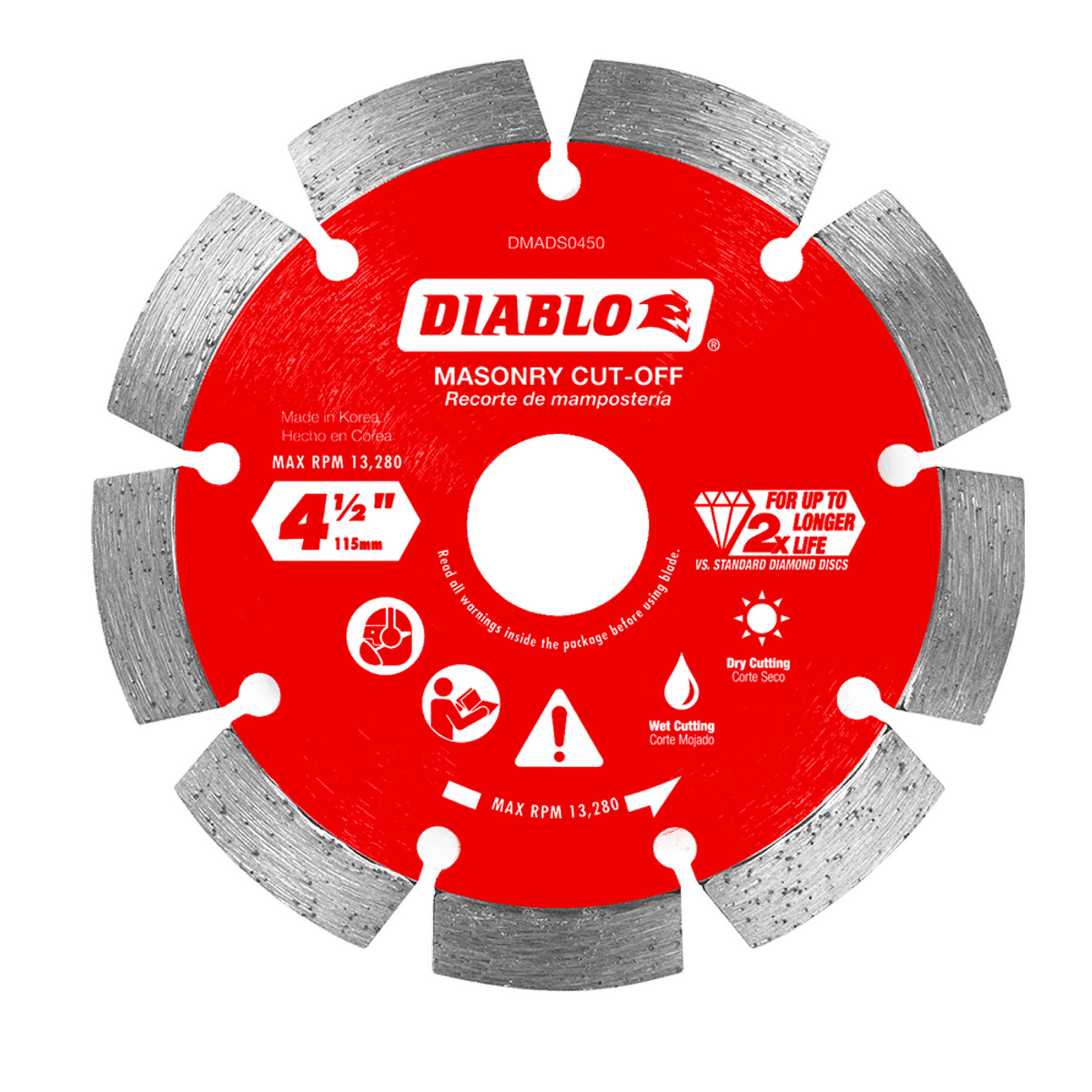 DMADS0450 | Diamond Blades | Segmented