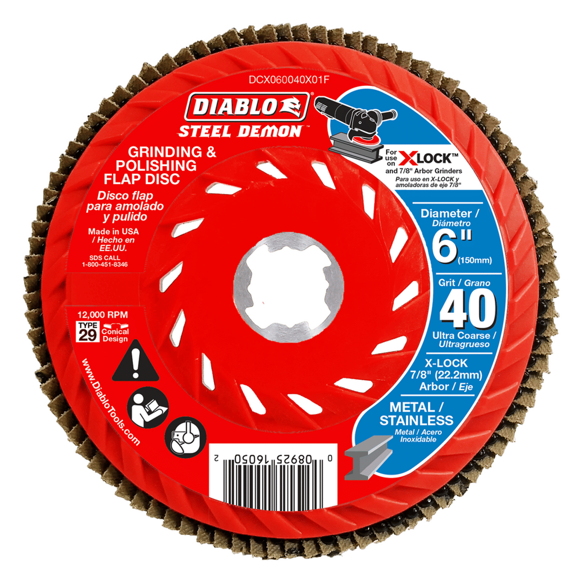 DCX060040X01F | Flap Discs | 6