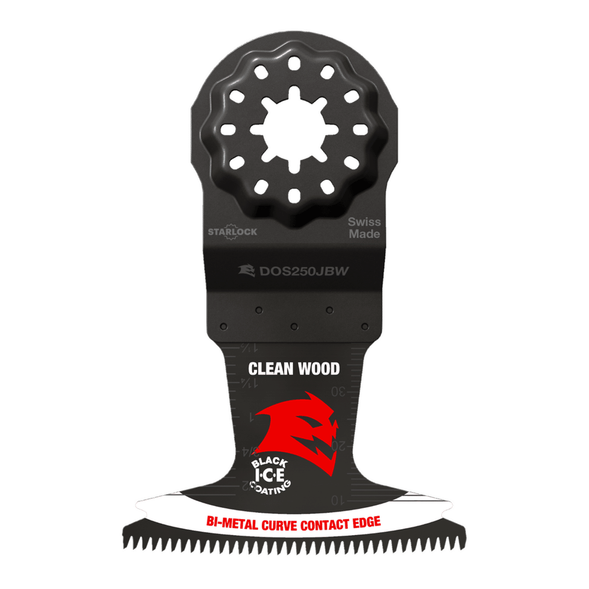 DOS250JBW | Oscillating Multi-Tool Blades | Clean Wood | Bi-Metal