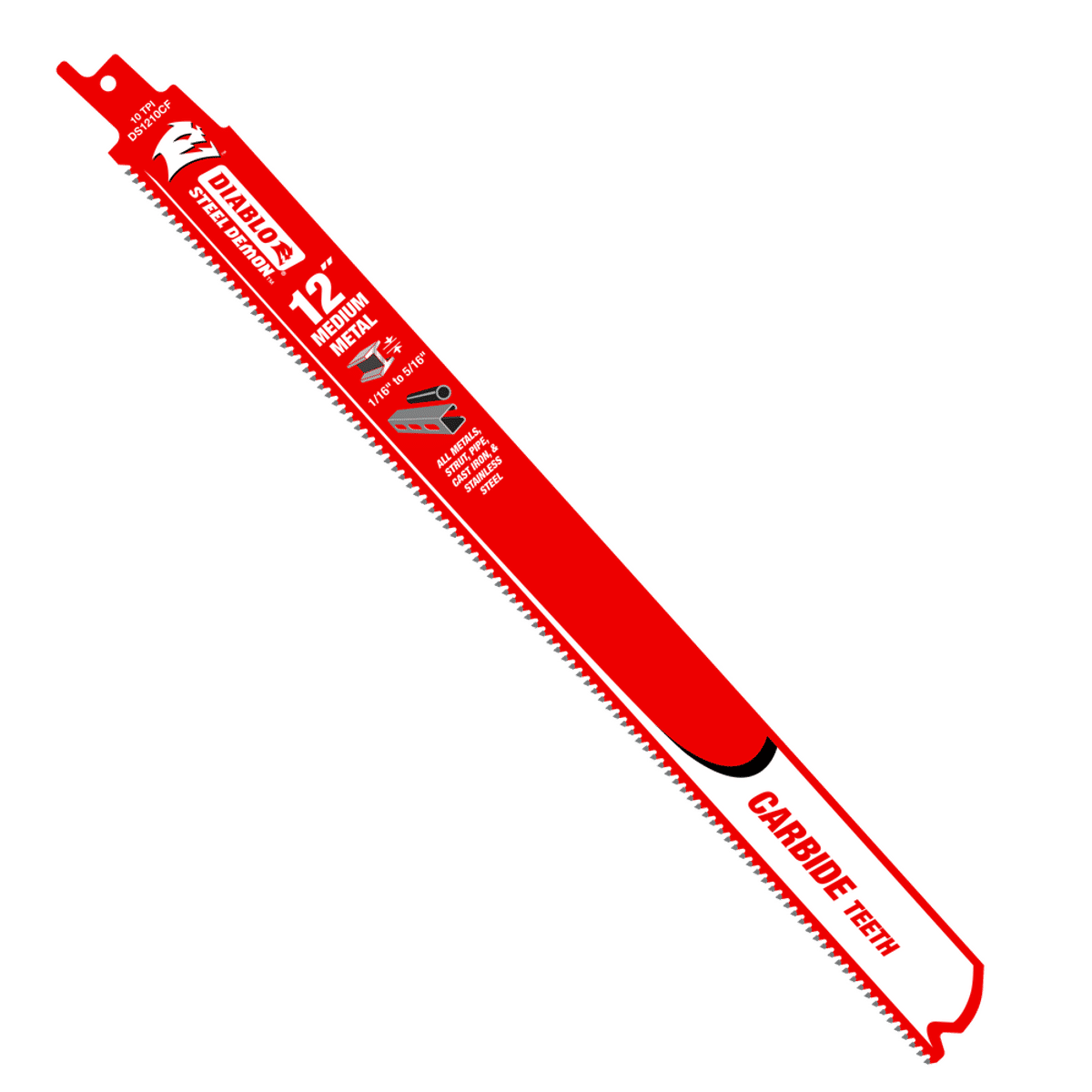 DS1210CF10 | Reciprocating Blades | Medium Metal | Carbide