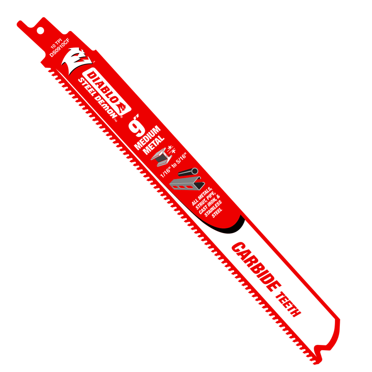 DS0910CF | Reciprocating Blades | Medium Metal | Carbide