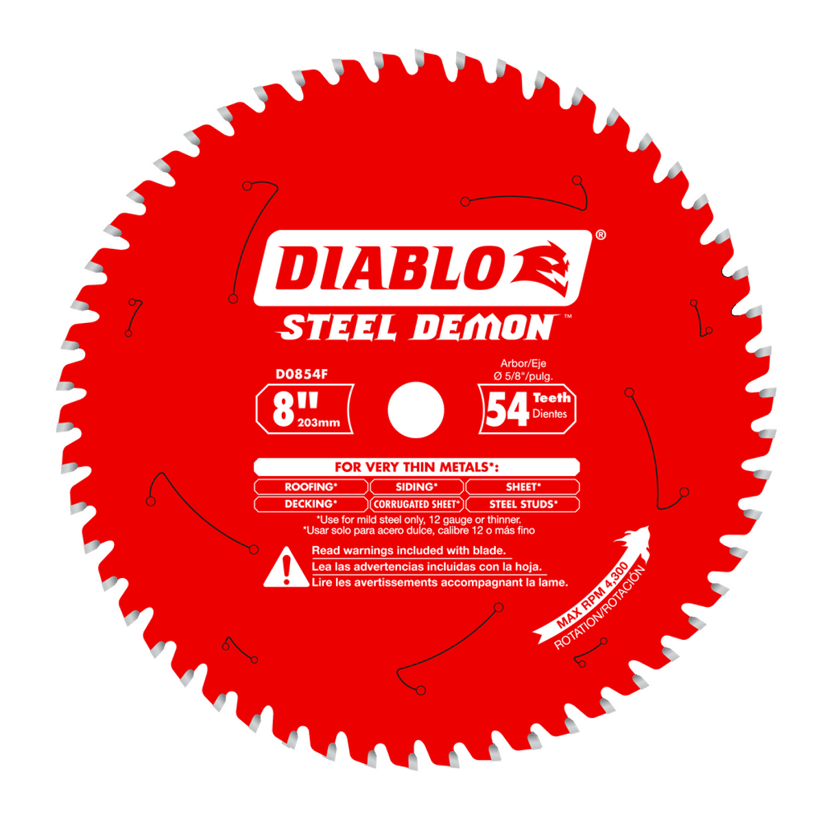 ロゴス・マントラ・テウルヒア D0854F | Circular Saw Blades | Metal Cutting | Thin Metal