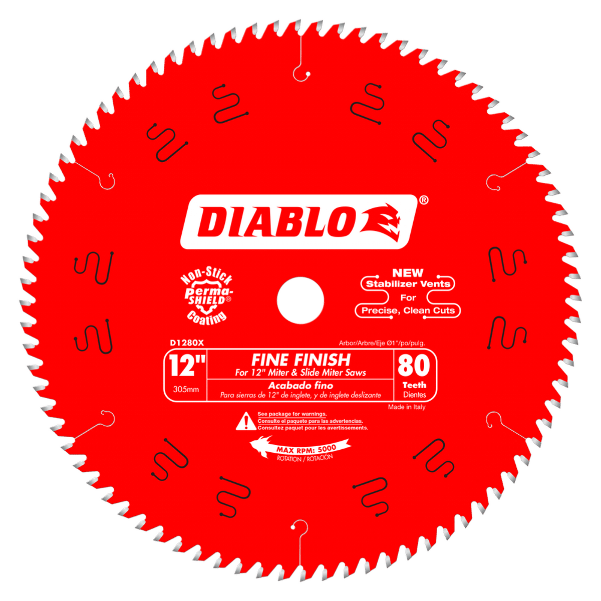 D1280X | Saw Blades | Wood Cutting | Fine Finish