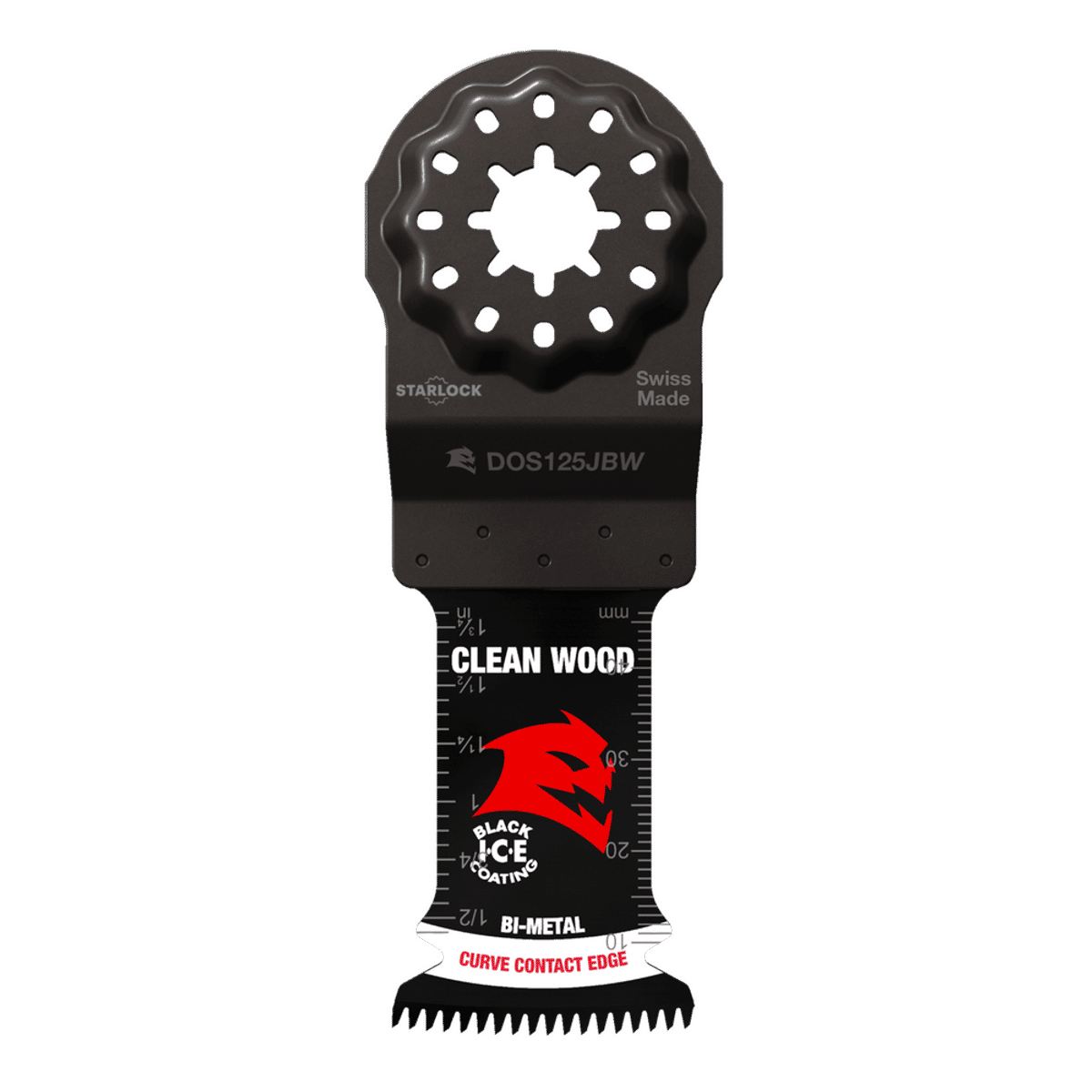 DOS125JBW | Oscillating Multi-Tool Blades | Clean Wood | Bi-Metal