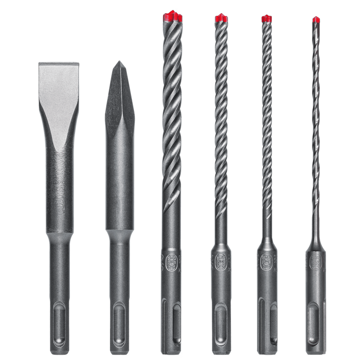 デリマル DMAPL9930-S6 | Hammer Drill Bits | SDS-Plus Sets