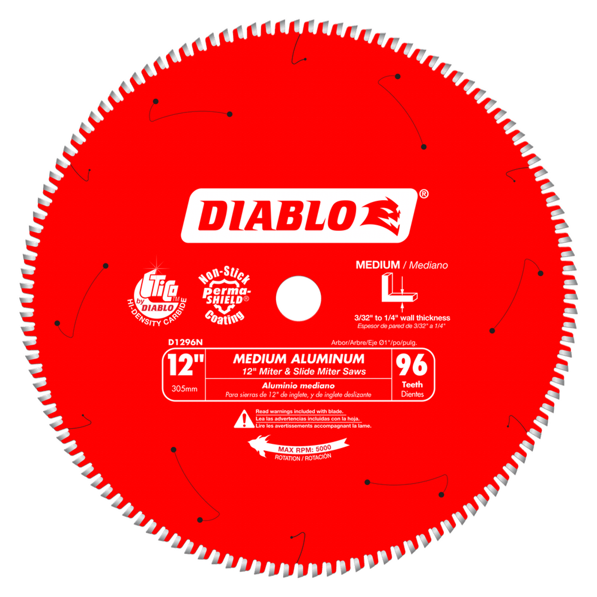 Diablo Carbide Tipped Table, Miter, And Radial Arm Saw Blade-10-1