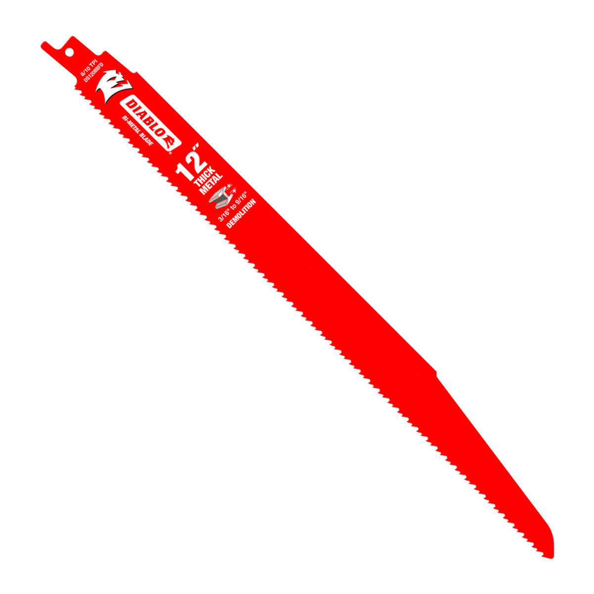 KS　TORQREX Diablo 152.5 DIABLO 9 in. 8/14 TPI Bi-Metal Reciprocating Saw Blades for