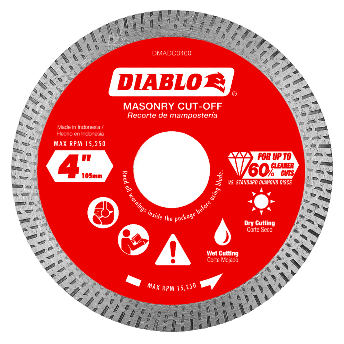 DMADC0400 | Diamond Blades | Continuous