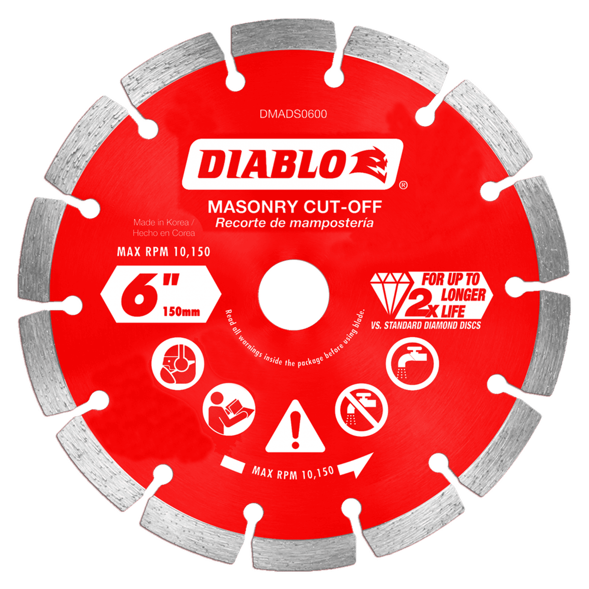 DMC DIABLO ゴールド classics 18g Diablo Steel Demon Metal High Speed Cut Off Disc - JMP Wood