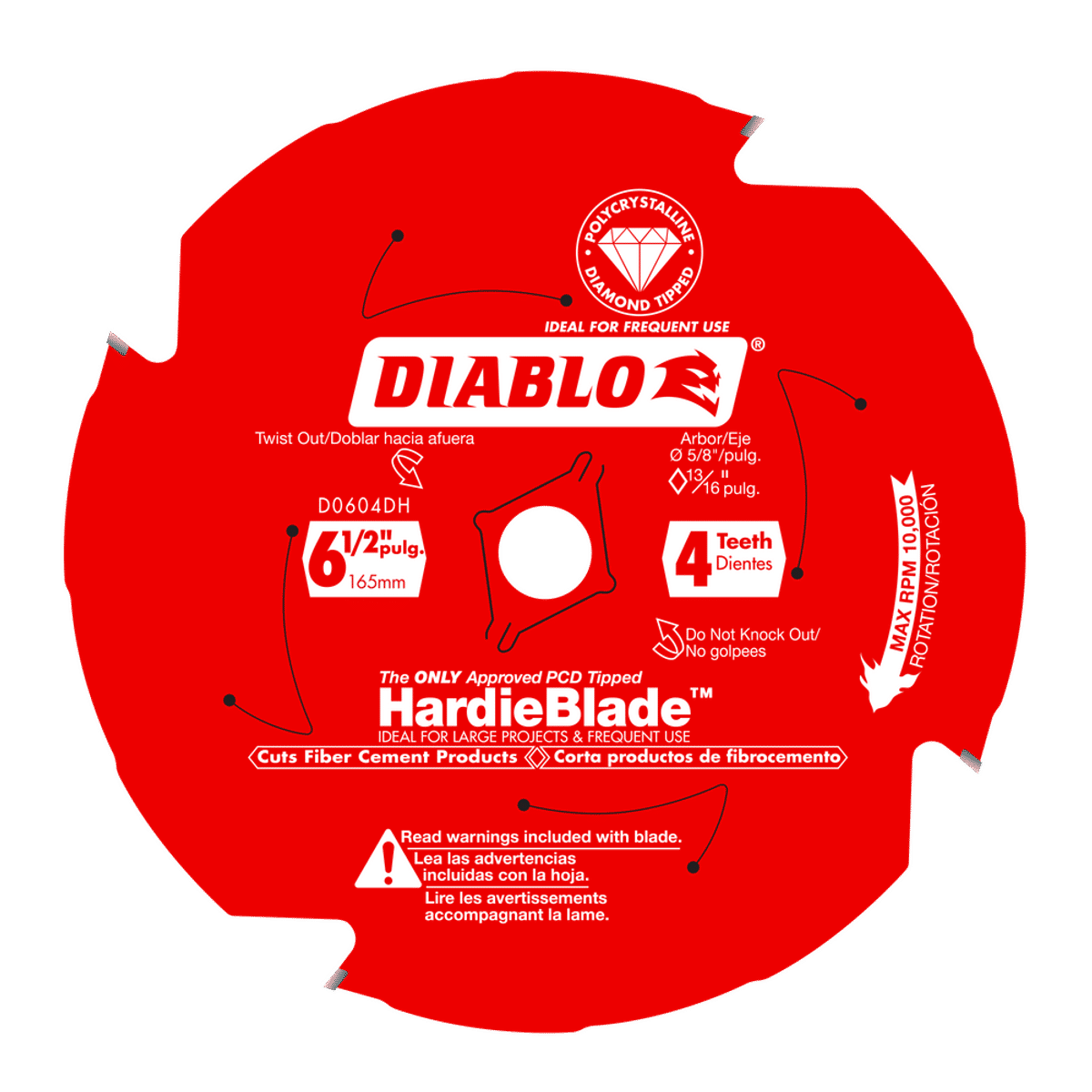 D0604DH | Circular Saw Blades | Specialty | Fiber Cement