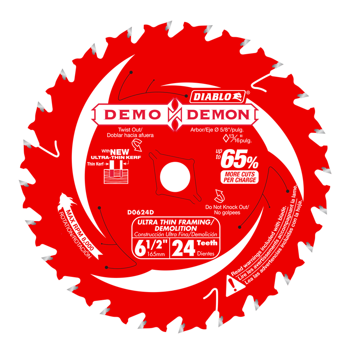D0624DA | Circular Saw Blades | Wood Cutting | Ultimate Framing
