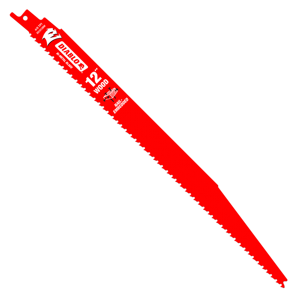 DS1212BW25 | Reciprocating Blades | Nail-Embedded Wood | Bi