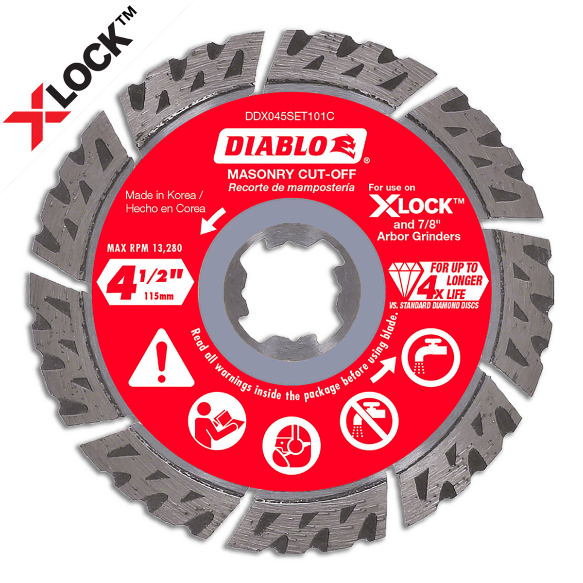 ダイヤモンド様 DDX045SET101C | Diamond Blades | Segmented Turbo
